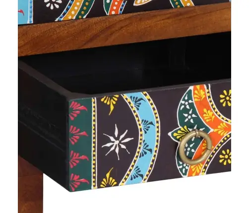 Puhvetkapp Mitmevärviline 50X35X60 Täispuidust Akaatsia Puhvetkapp Mitmevärviline 50X35X60 Täispuidust Akaatsia