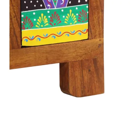 Puhvetkapp Mitmevärviline 50X35X60 Täispuidust Akaatsia Puhvetkapp Mitmevärviline 50X35X60 Täispuidust Akaatsia