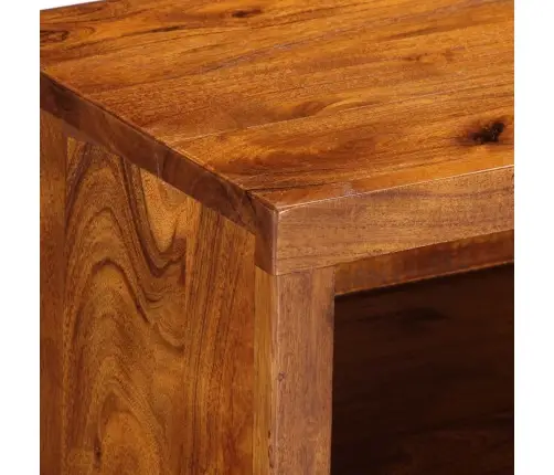 Tv Skapis Daudzkrāsains 110X30X40 Akācijas Masīvkoka Vidaxl