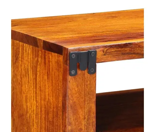 Sieninė Tv Spintelė Daugiaspalvė 90X30X30 Akacijos Masyvo