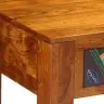 Stalas Ruda 110 X 50 X 73 Cm Akacijos Medienos Masyvas
