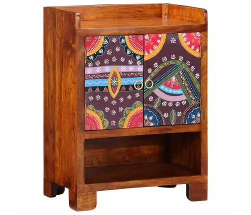 Apavu Skapis 55X35X75 Cm Cietā Akācijas Koka Vidaxl