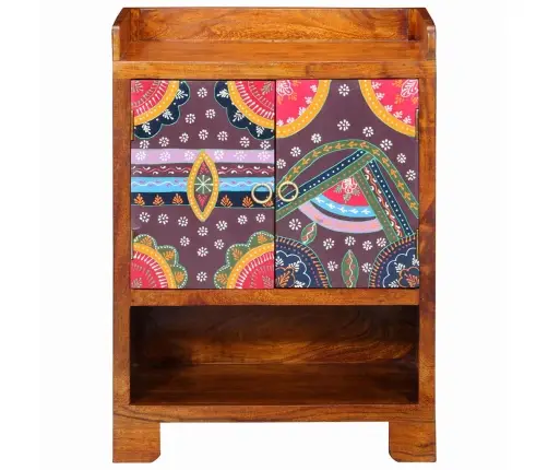 Apavu Skapis 55X35X75 Cm Cietā Akācijas Koka Vidaxl