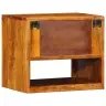 Naktsgaldiņš 40X35X35 Cm Masīvkoks Akācija Vidaxl Naktsgaldiņš 40X35X35 Cm Masīvkoks Akācija Vidaxl