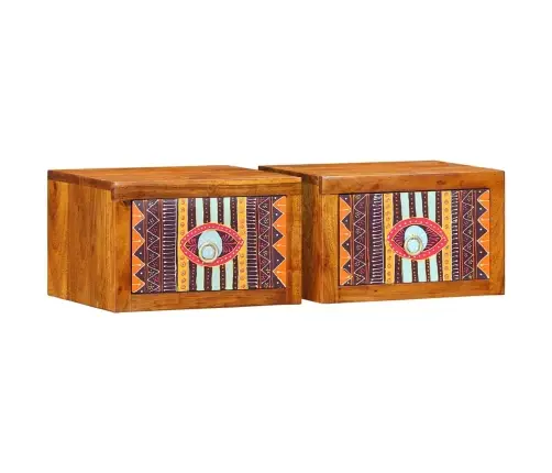 Öölambi Kapp Sahtliga 2 Pcs Pruun 35 X 30 X 22 Cm