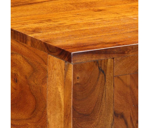 Makiažo Stalas Ruda 90 X 45 X 75 Cm Akacijos Medienos Masyvas
