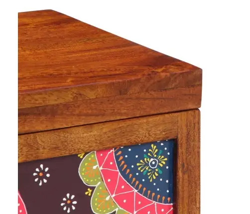 Uzglabāšanas Kaste Medus Brūna 50X30X40 Cm No Cietās Koka Acācijas Vidaxl