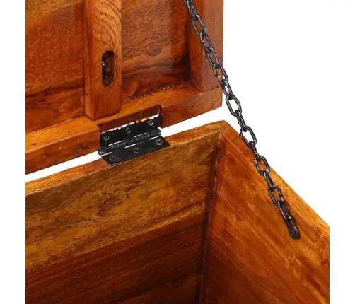 Uzglabāšanas Kaste Medus Brūna 50X30X40 Cm No Cietās Koka Acācijas Vidaxl