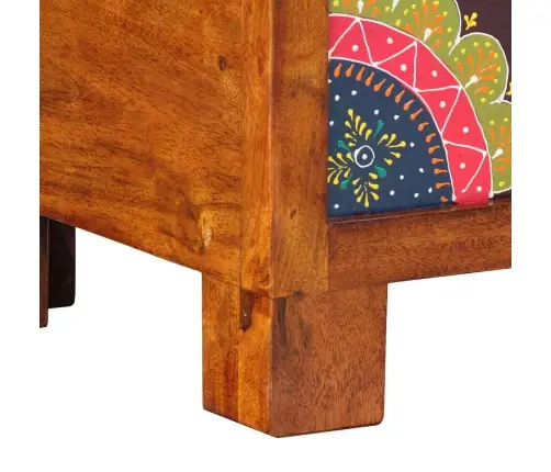 Uzglabāšanas Kaste Medus Brūna 50X30X40 Cm No Cietās Koka Acācijas Vidaxl