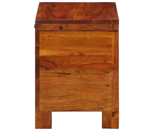 Uzglabāšanas Kaste Medus Brūna 50X30X40 Cm No Cietās Koka Acācijas Vidaxl