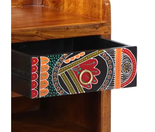 Kurpju Sols 100X35X45 Cm, Cieta Akācija Vidaxl