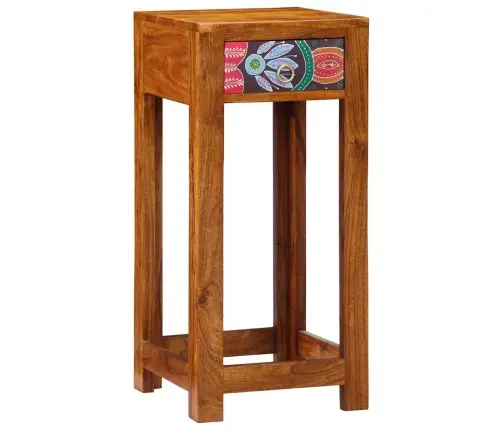 Telefona Statīvs 35X35X75 Cm Cietā Akācijas Koka Vidaxl