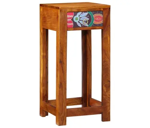 Telefona Statīvs 35X35X75 Cm Cietā Akācijas Koka Vidaxl