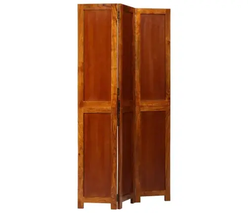 Telpu Dalītājs 3 Paneļi Medus Brūnā Krāsā 35X1.5X160 Cm No Cietās Akācijas Koka Vidaxl
