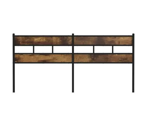 Galvgalis, Ozolkoka Krāsa, 180 Cm, Dzelzs Un Inženierijas Koks Vidaxl