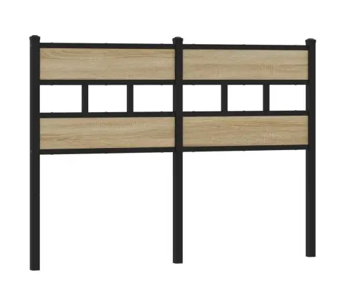 Galvgalis, Ozolkoka Krāsa, 120 Cm, Dzelzs Un Inženierijas Koks Vidaxl