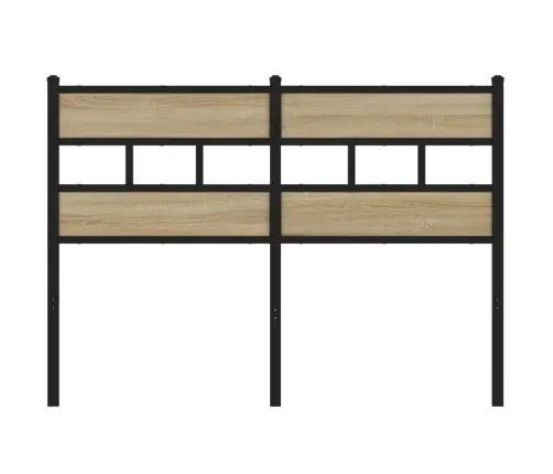 Galvgalis, Ozolkoka Krāsa, 120 Cm, Dzelzs Un Inženierijas Koks Vidaxl