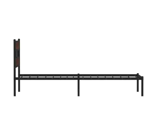 Lovos Rėmas Su Galvūgaliu/Be Čiužinio, Ruda, 80X200Cm