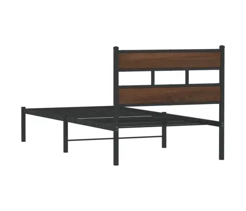 Lovos Rėmas Su Galvūgaliu/Be Čiužinio, Ruda, 80X200Cm