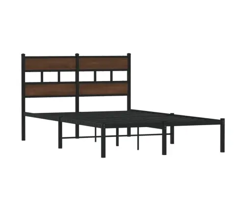 Lovos Rėmas Su Galvūgaliu/Be Čiužinio, Ruda, 120X190Cm