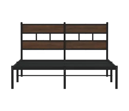 Lovos Rėmas Su Galvūgaliu/Be Čiužinio, Ruda, 160X200Cm