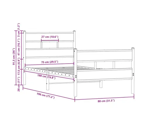 Peatsiga Voodiraam, Ilma Madratsita, Peatsiga Ja Tallalauaga