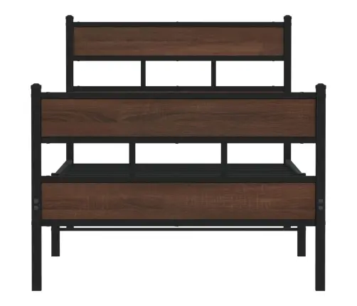 Gulta Bez Matrača, Ar Galvgali, Un Kājgali, 80X200 Cm Vidaxl