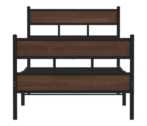 Gulta Bez Matrača, Ar Galvgali, Un Kājgali, 90X190 Cm Vidaxl