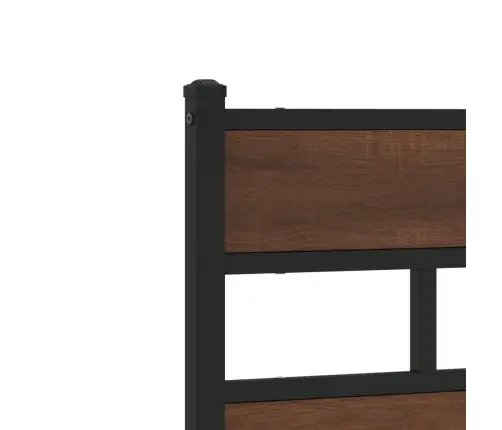 Voodipeats, Pruun Tamm, 150 cm Teras Ja Tehispuit