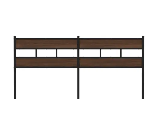 Voodipeats, Pruun Tamm, 190 cm Teras Ja Tehispuit