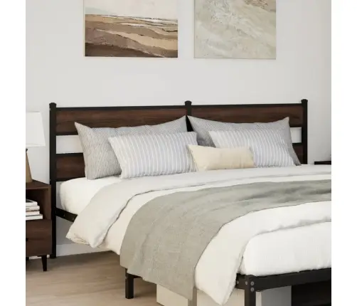 Voodipeats, Pruun Tamm, 190 cm Teras Ja Tehispuit