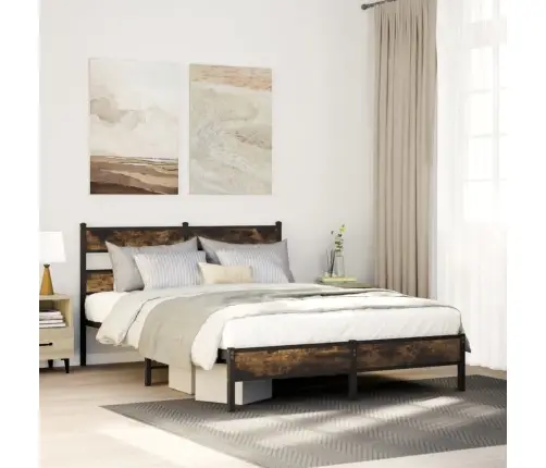 Gulta Bez Matrača, Ozolkoka, 75X190 Cm, Inženierijas Koks Vidaxl