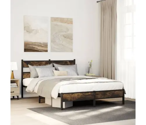 Lovos Rėmas Be Čiužinio, Dūminis, 90X190cm Apdirbta Mediena