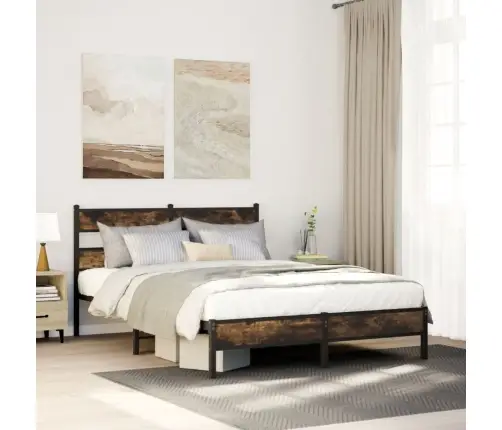 Gulta Bez Matrača, Ozolkoka, 100X190 Cm, Inženierijas Koks Vidaxl