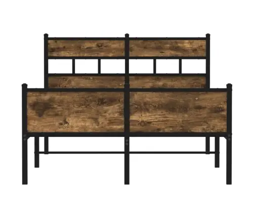 Lovos Rėmas Be Čiužinio, Dūminis, 120X190cm Apdirbta Mediena