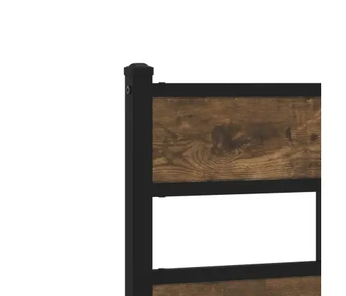 Lovos Rėmas Be Čiužinio, Dūminio Ąžuolo, 140X200cm Mediena