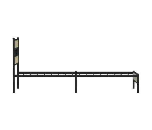 Lovos Rėmas Be Čiužinio, Sonoma, 75X190cm Apdirbta Mediena