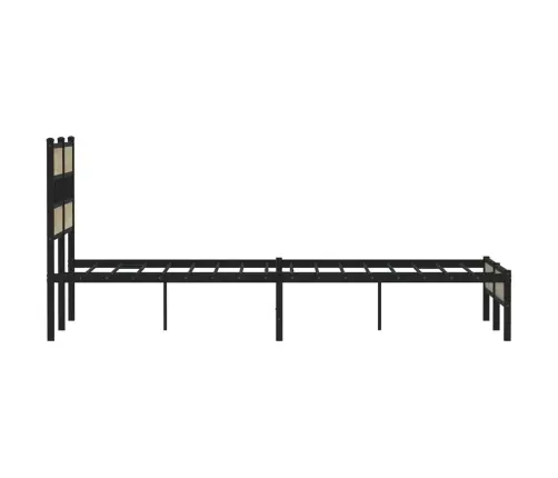 Gulta Bez Matrača, Ozolkoka, 120X200 Cm, Inženierijas Koks Vidaxl