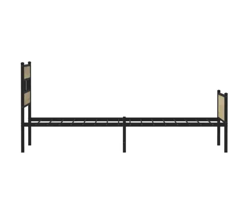 Gulta Bez Matrača, Ozolkoka, 100X200 Cm, Inženierijas Koks Vidaxl