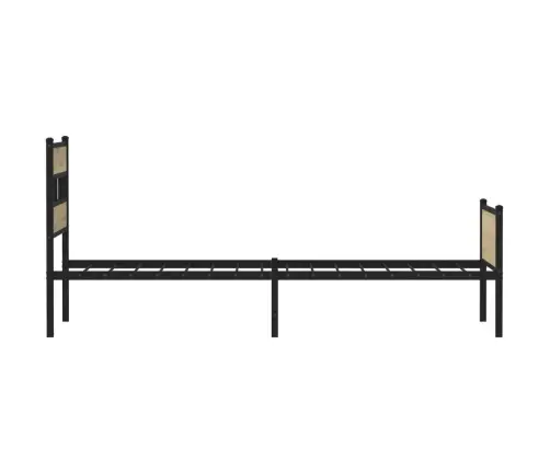 Gulta Bez Matrača, Ozolkoka, 107X200 Cm, Inženierijas Koks Vidaxl