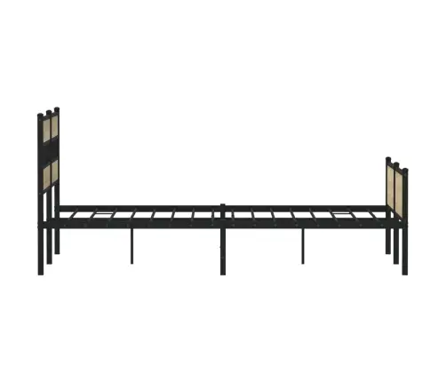 Gulta Bez Matrača, Ozolkoka, 120X190 Cm, Inženierijas Koks Vidaxl