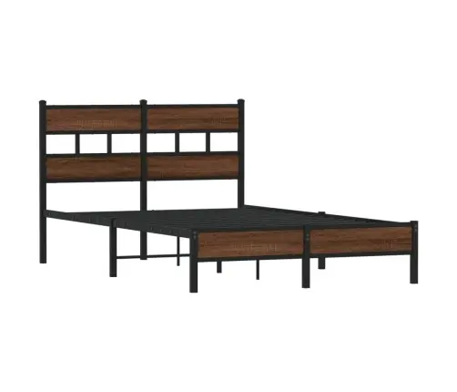 Lovos Rėmas Be Čiužinio, Dūminis, 120X190cm Apdirbta Mediena