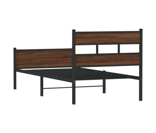 Lovos Rėmas Be Čiužinio, Dūminis, 107X200cm Apdirbta Mediena