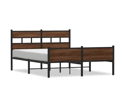 Lovos Rėmas Be Čiužinio, Dūminis, 140X190cm Apdirbta Mediena