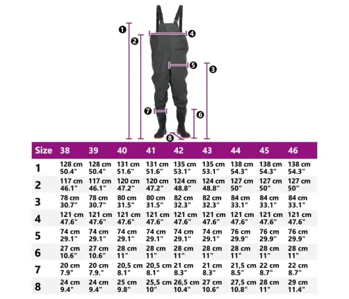 Rinnakahlajad Saabastega, Tumeroheline, Suurus 40