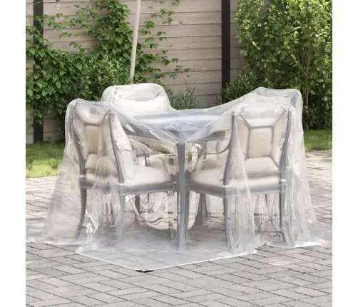 Caurspīdīgs Brezents Ar Cilpiņām, 2X2 M, Polietilēns Vidaxl