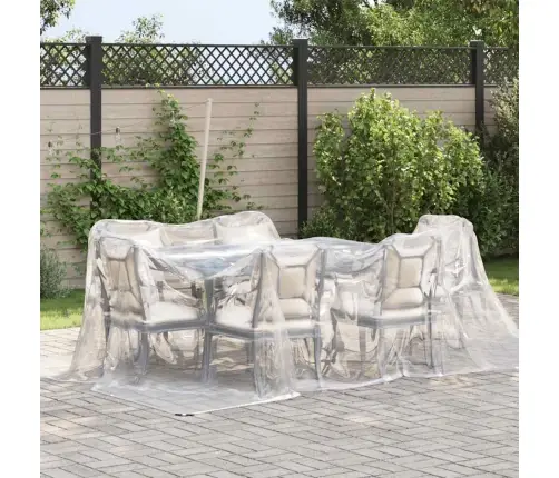 Läbipaistev Presenning Aasadega 3 X 4 M Polüetüleenist