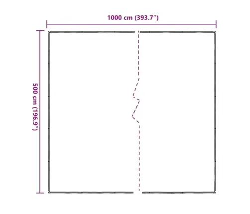 Läbipaistev Present Aasadega 5X10 M Polüetüleen