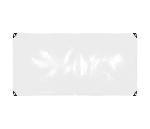 Caurspīdīgs Brezents Ar Cilpām 1X2 M Pvc Vidaxl