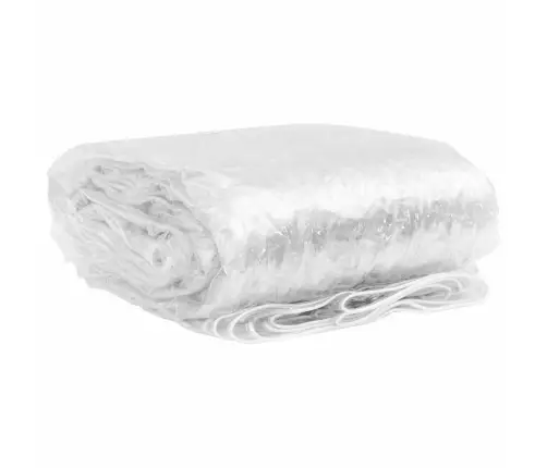 Caurspīdīgs Brezents Ar Cilpām 1X10 M Pvc Vidaxl